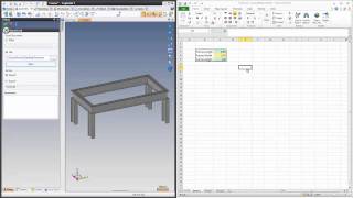 TopSolid 7  Excel Link [upl. by Ilyk]