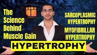 HYPERTROPHY  MYOFIBRILLAR HYPERTROPHY  SARCOPLASMIC HYPERTROPHY [upl. by Ylrebmik]