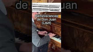 ⚡ Practising Liszt Don Juan Fantasy 😅 shorts liszt piano [upl. by Sotnas]