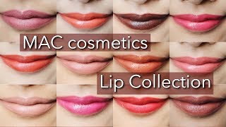 【MAC】リップ紹介！コスメ紹介！ MAC cosmetics MAC Lipsticks [upl. by Erait]