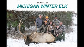 Big Boys TV Michigan Winter Elk Hunts [upl. by Scutt]