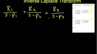 Inverse Laplace Transform Part 7 [upl. by Oludoet189]