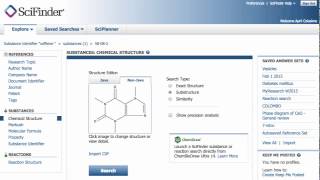 Chemical structures from SciFinder to ChemDraw [upl. by Yelir435]