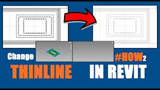 Revit How to change the thin line the viewport [upl. by Ummersen]