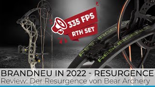 Compoundbogen für Einsteiger Fred Bear Resurgence  Einstellungen und Speed Test  komplette Review [upl. by Demetrius]