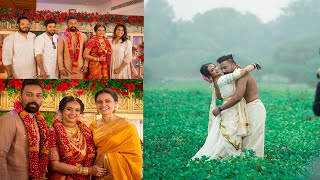 Actress Saranya Anand and Manesh Wedding Full Video  Romantic video [upl. by Eelyr]