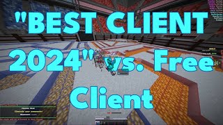 quotBEST CLIENT 2024quot vs Free Client  Nova Client vs Raven XD [upl. by Evilc]