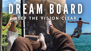 HOW TO MAKE A DREAM BOARD  JOURNAL  KEEP THE VISION CLEAR [upl. by Anaejer606]