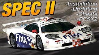 Gran Turismo 4 Spec II Installation PCSX2 Tips Cheats Textures and Enhancements Guide [upl. by Hoeve]