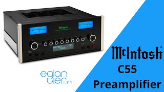 Unboxing The New McIntosh C55 PreAmplifier in our shop [upl. by Brebner]