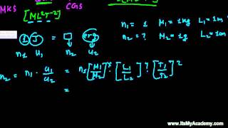 Convert 1 Joule into Erg Using Dimension Analysis [upl. by Fraase241]