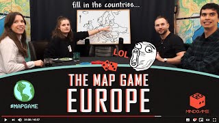 Europeans Try To Label A Map Of Europe [upl. by Dammahom89]