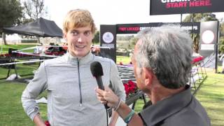 Lukas Verzbicas at Foot Locker Cross Country Nationals [upl. by Aliam]