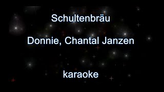 Karaoke  Schultenbräu  Donnie Chantal Janzen with Lyrics [upl. by Attelrahc28]