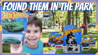 Hot Wheels Factory Fresh amp HW Turbo Collection Unboxing Fun at the park [upl. by Krantz]