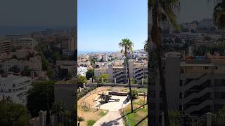 Torremolinos  amazing view spot  Parque de la bateria  August 2024  Malaga  Spain  4K [upl. by Narbig]