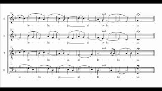 Mozart  Jubilate Deo score [upl. by Firahs]