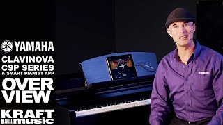 Yamaha Clavinova CLP765GP Digital Piano Overview [upl. by Niwled]