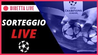 🔴 Sorteggio Champions League in DIRETTA e LIVE reaction lavversaria dellInter agli ottavi [upl. by Anatole]