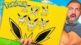 Pokemons NEW GIANT Eeveelution Boxes Are INSANE [upl. by Dimond822]