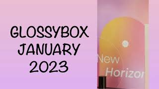 FULL REVEAL SPOILER GLOSSYBOX JANUARY 2023 WORTH OVER £50 LINEUP SUBSCRIPTION BOXUNBOXINGWITHJAYCA [upl. by Enneicul]