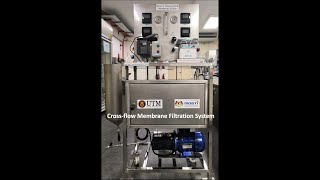 Crossflow membrane filtration system How does it work [upl. by Dosh773]