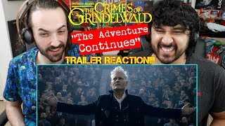 Fantastic Beasts THE CRIMES OF GRINDELWALD  “The Adventure Continues” REACTION [upl. by Akemad969]