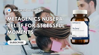 Metagenics NuSera Supplement for Stress Relief [upl. by Yrek]