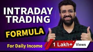 Intraday Trading Formula  Siddharth Bhanushali [upl. by Ami]