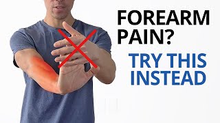 Forearm Pain STOP STRETCHING Do These 3 Exercises Instead [upl. by Flieger713]