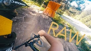 Bikepark MORGINS  PURE RAW DOWNHILL  GOPRO MTB  Luis Gerstner [upl. by Lina12]