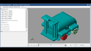 Robot Omnidireccional Simscape Multibody [upl. by Cassidy450]