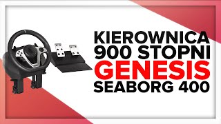 Genesis SEAOBORG 400  KIEROWNICY 900 STOPNI  UNBOXINGampRECENZJA  plgenesiszonecom [upl. by Haizek]