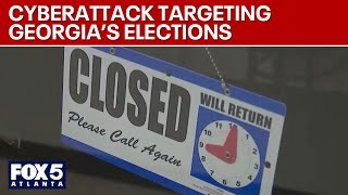 Unsuccessful hackers target Georgia voter registration site  FOX 5 News [upl. by Skinner]