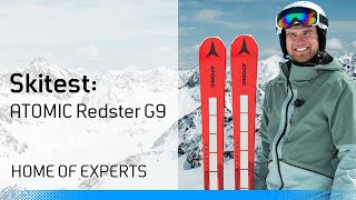 Skitest 202324 Atomic Redster G9 Revoshock S Sportcarver [upl. by Idahs285]