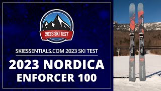 2023 Nordica Enforcer 100  SkiEssentialscom Ski Test [upl. by Gee]