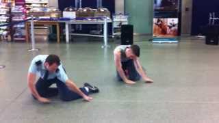 Jasmin Vardimon Company perform an extract from Justitia at St Pancras International [upl. by Delphine]