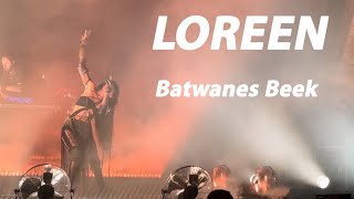 LOREEN  Batwanes Beek Tattoo Tour Riga 30112023 Live video 4K [upl. by Gula249]