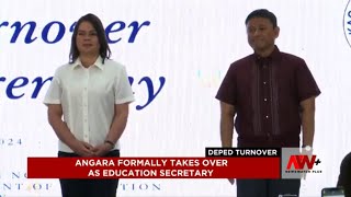 BREAKING Sonny Angara takes the helm at DepEd [upl. by Einnov]