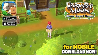 Harvest Moon Home Sweet Home Mobile  Baru Nih Gas Download  AndroidiOS [upl. by Adnilam774]