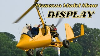 Autogiro  Gyrocopter ELA07  Greetings to Pianezza Model Show [upl. by Einomrah]