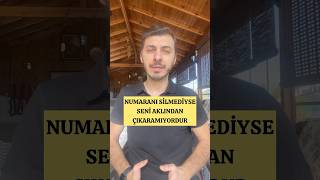 NUMARANI SİLMEDİYSE AKLINDAN ÇIKARAMIYORDUR iliski iliskiler ilişkiler psikoloji ilişkikoçu [upl. by Lena]