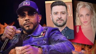 Timbaland Says Justin Timberlake Should Put a MUZZLE on Britney Spears This is WRONG [upl. by Nissie]