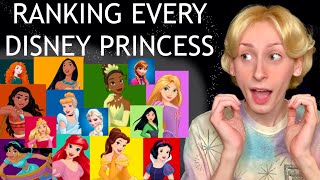 RANKING EVERY DISNEY PRINCESS 👑 🩷 with Nicky Marra [upl. by Nashoma]