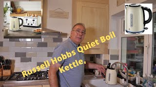 Russell Hobbs 20461 Quiet Boil Kettle Review [upl. by Eiramanna446]