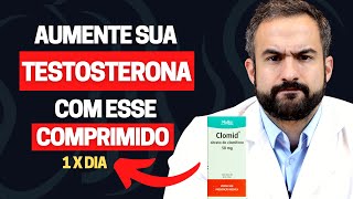 É POSSÍVEL AUMENTAR A SUA TESTOSTERONA USANDO 1 UM COMPRIMIDINHO AO DIA  DR MATHEUS AMARAL [upl. by Ibib]