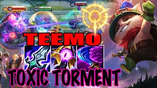 WILD RIFT TEEMO TOP GAMEPLAY  TOXIC TORMENT  TEEMO BUILD RUNES [upl. by Ri]