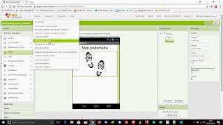 Vidéo4  Podomètre  App Inventor [upl. by Ahsikit]