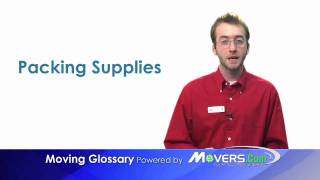 Packing Supplies  Moving Glossary  Movers com [upl. by Oicafinob]