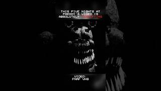 Most Terrifying FNAF VHS Tapes FNAFVHS [upl. by Nairrod]